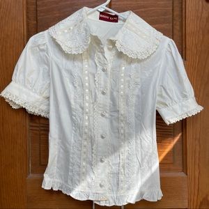 Bodyline EGL gothic Lolita Blouse corset lace